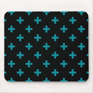 Mousepad A polca de chá cruza a preto