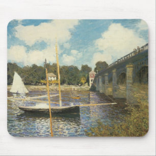Mousepad A Ponte da Rodovia em Argenteuil por Claude Monet