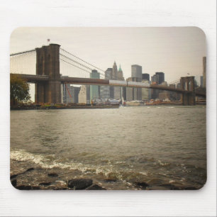 Mousepad A ponte de Brooklyn, vista de Brooklyn