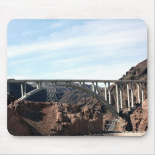 Mousepad A ponte de desvio da nova barragem de hoover