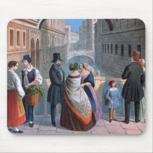 Mousepad A ponte dos suspiros, Veneza, gravada por