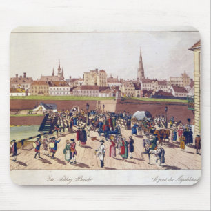 Mousepad A ponte em Leopoldstadt, Viena, 1780