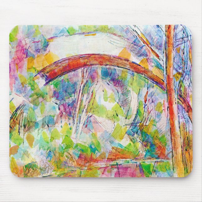 Mousepad A Ponte, Paul Cezanne (Frente)