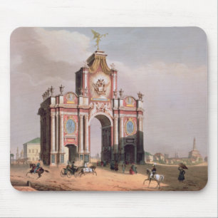 Mousepad A porta vermelha em Moscovo
