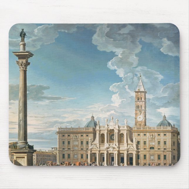 Mousepad A praça Santa Maria Maggiore, 1752 (Frente)