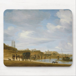 Mousepad A praia em Egmond-an-Zee
