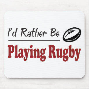 Mousepad A preferencialmente esteja jogando o rugby