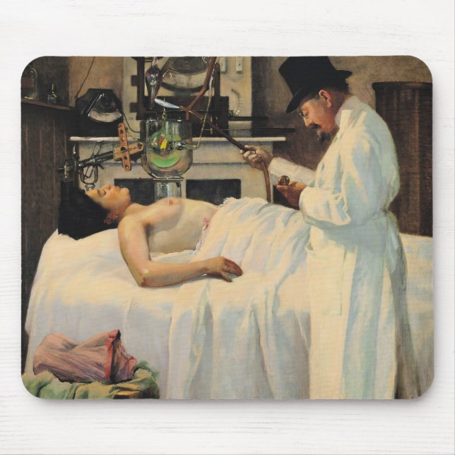 Mousepad A primeira tentativa de tratar o cancer com os (Frente)