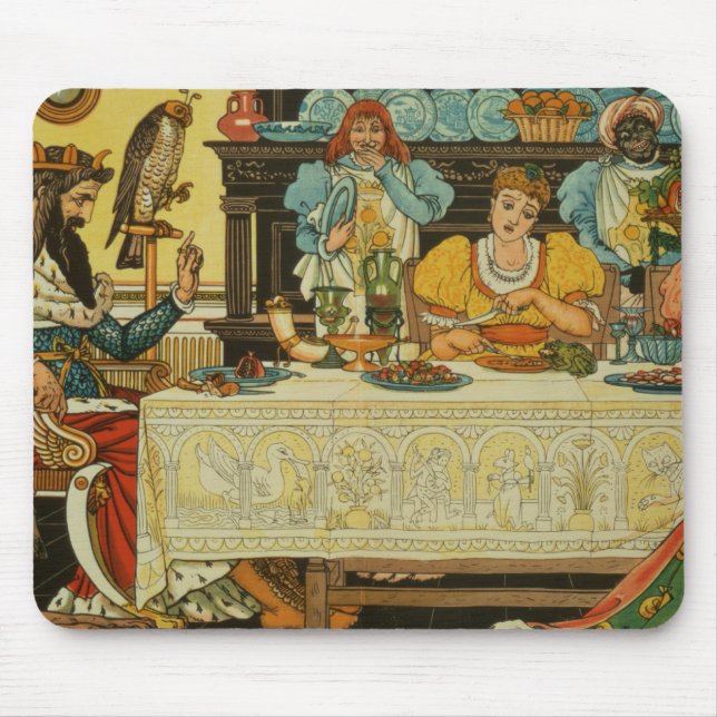 Mousepad A princesa Parte seu comensal com o sapo, de (Frente)