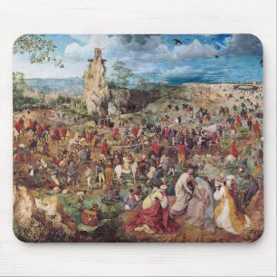 Mousepad A procissão ao Calvário, Pieter Bruegel