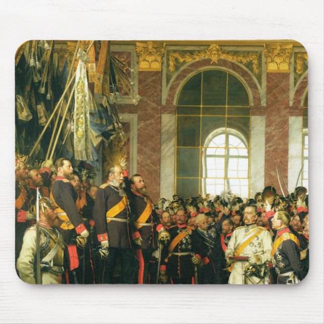 Mousepad A proclamação de Wilhelm como Kaiser (Frente)