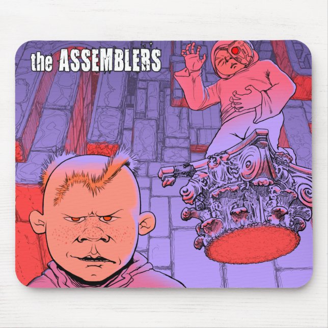Mousepad A proteção do mouse dos montadores (Frente)