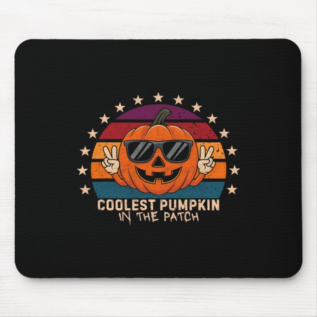Mousepad A Pumpkin Mais Fria Nas Crianças Da Patch, Toddler (Frente)