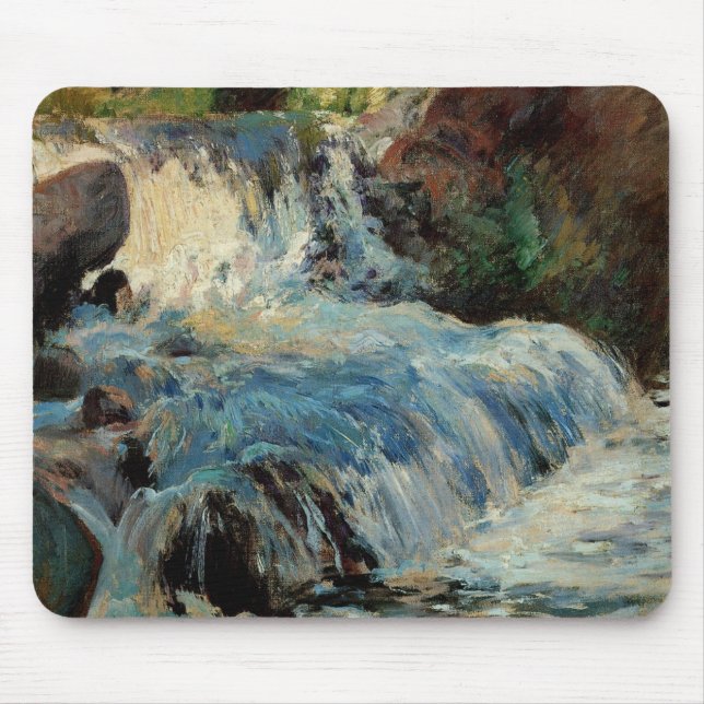 Mousepad A Quebra d'água de John Henry Twachtman (Frente)