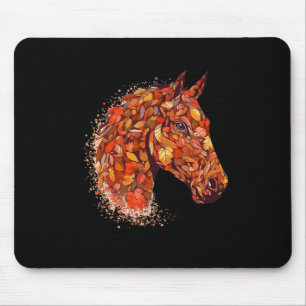 Mousepad A queda da face do cavalo deixa o dia de Ação de G