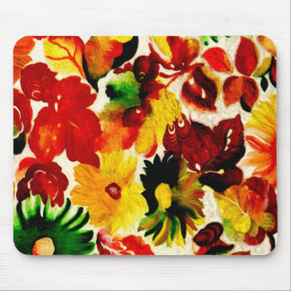 Mousepad A queda da natureza russa deixa pintura