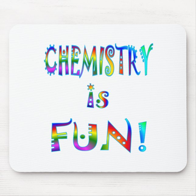 Mousepad A química é divertimento (Frente)
