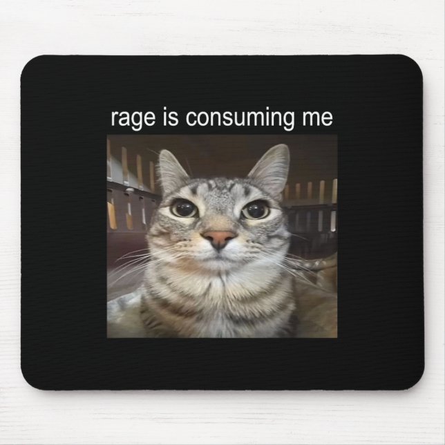 Mousepad A Rage Está A Consumir-Me Bobo A Estar A Estar A E (Frente)