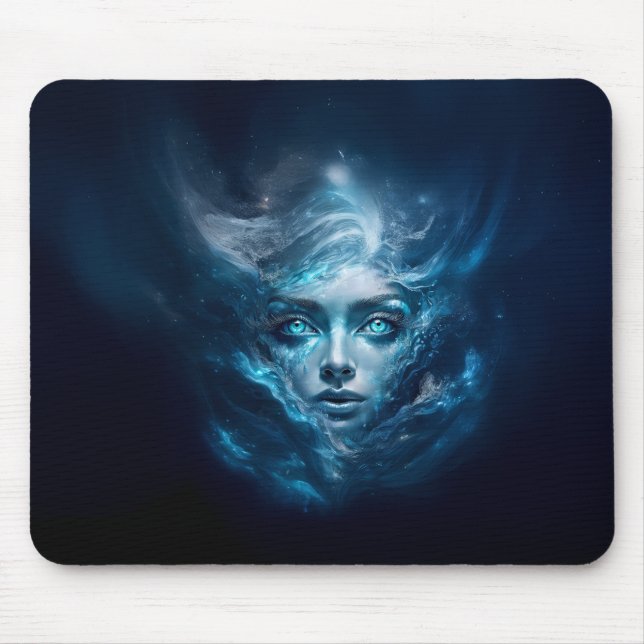 Mousepad A Rainha de Gelo Azul (Frente)