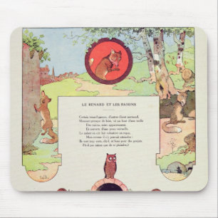 Mousepad A raposa e as uvas