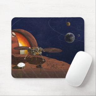 Mousepad A Representação Do Artista Do Insight Lander.