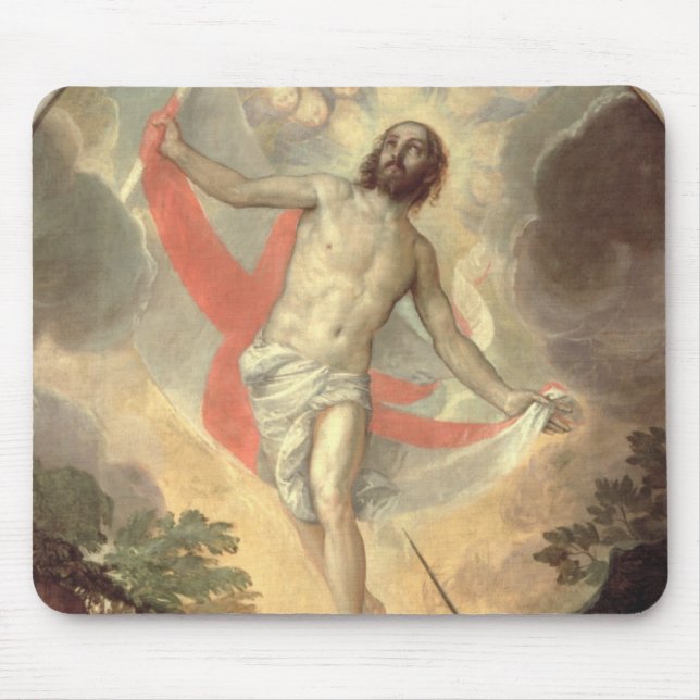 Mousepad A ressurreição do cristo (óleo em canvas) (Frente)