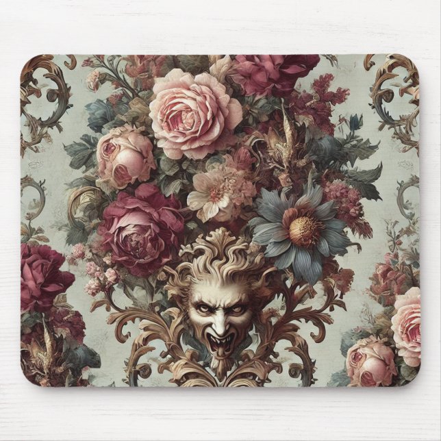 Mousepad 🌺 a revolta ao sangue - vitoriano gótico (Frente)