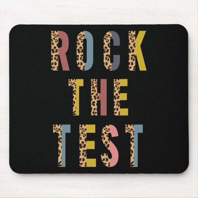 Mousepad A Rua de Professores no Dia de Teste Retroativo (Frente)