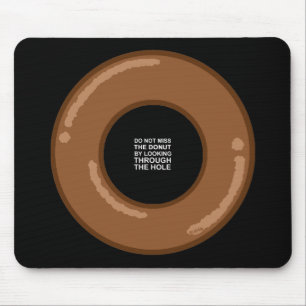 Mousepad A sabedoria da rosquinha