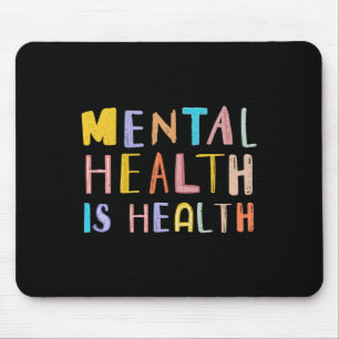 Mousepad A Saúde Mental É Bipolar Para A Saúde E A Ansiedad