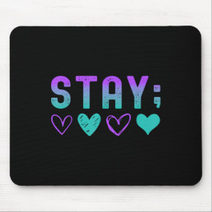 Mousepad A saúde mental para ficar amanhã precisa de você c