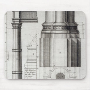 Mousepad A segunda ordem da arquitetura gótico, 1741