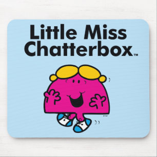 Mousepad A senhorita pequena pequena Chatterbox da