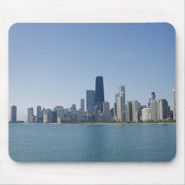 Mousepad A silhueta de Chicago