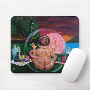 Mousepad A Sinfonia das Almas Pintura por Alfred Fox