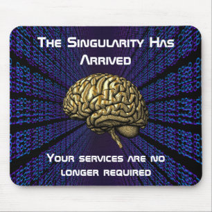 Mousepad A Singularidade da IA Chegou