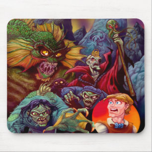 Mousepad A sombra de Lovecraft sobre a plataforma de rato I