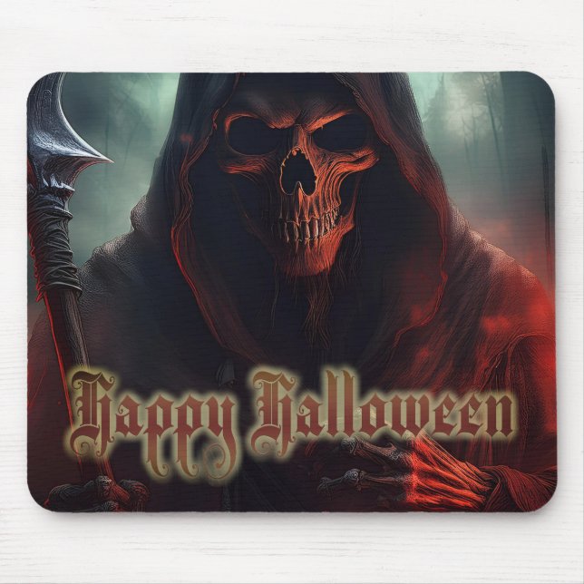 Mousepad À sombra do Ceifador - Halloween (Frente)