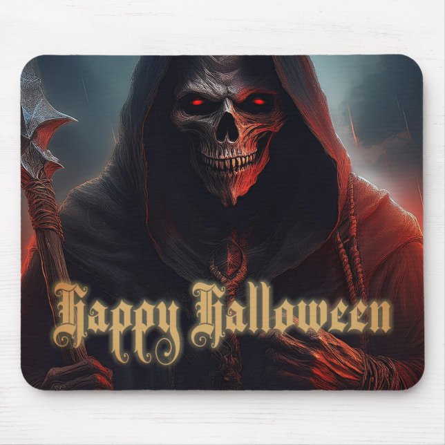 Mousepad À sombra do Ceifador - Halloween (Frente)
