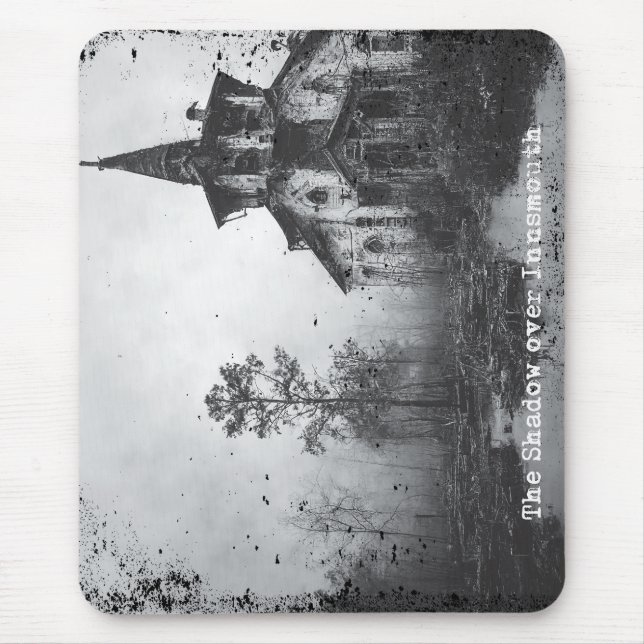 Mousepad A sombra sobre a nave afável Cthulhu Mythos (Frente)