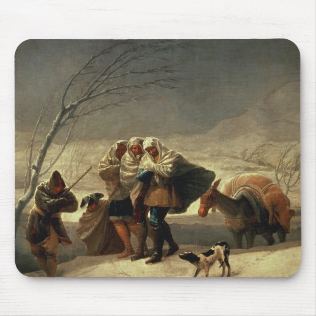 Mousepad A tempestade de neve, 1786-87 (Frente)