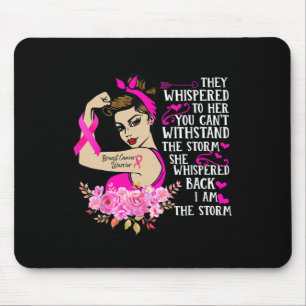 Mousepad A Tempestade Fortes Mulheres Matam Cancer Guerreir