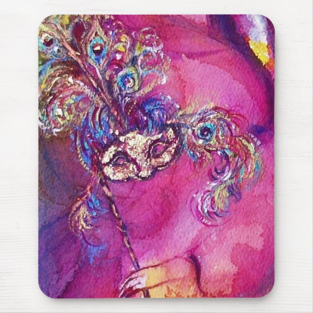 Mousepad A TERCEIRA MÁSCARA, detalhe (Frente)