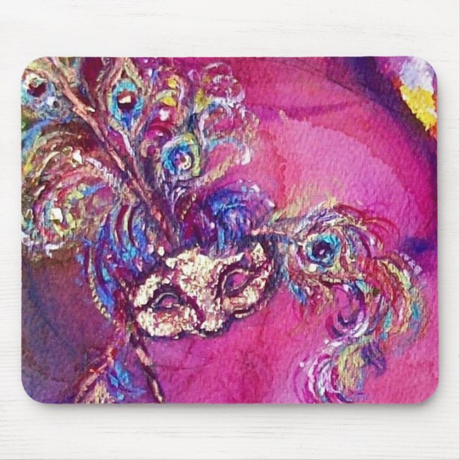 Mousepad A TERCEIRA MÁSCARA, detalhe (Frente)