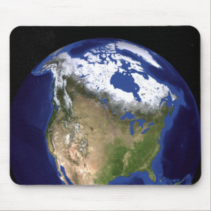 Mousepad A terra de mármore azul 5 da próxima geração