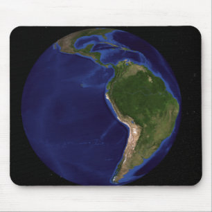 Mousepad A terra de mármore azul 8 da próxima geração