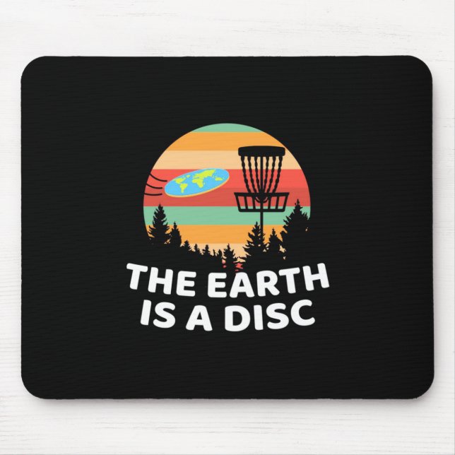 Mousepad A Terra É Um Golfe De Disco (Frente)