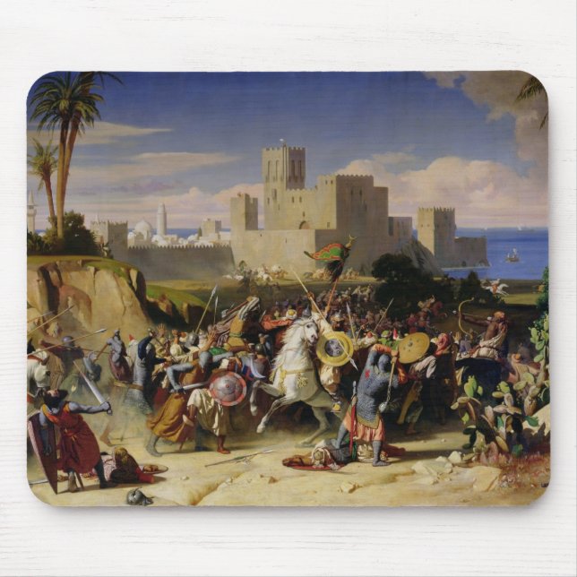 Mousepad A tomada de Beirute pelos cruzados (Frente)