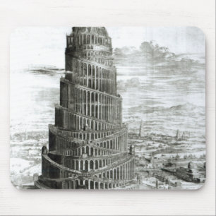 Mousepad A torre de Babel, 1679