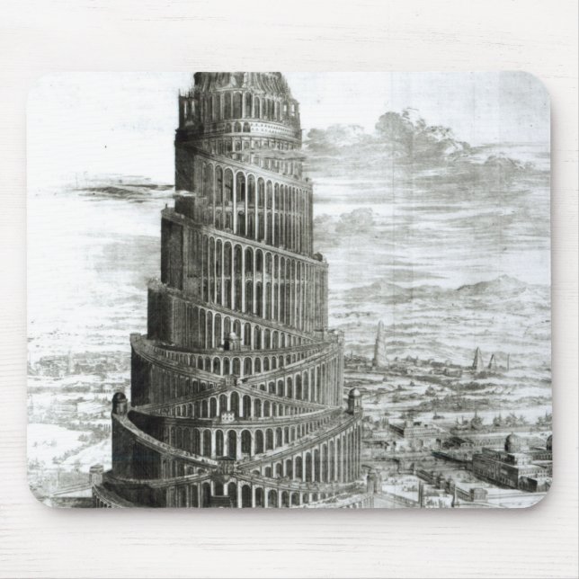 Mousepad A torre de Babel, 1679 (Frente)